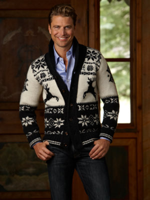 reindeer vintage sweater