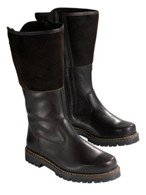men's shearling boot