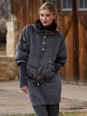 lea cape coat
