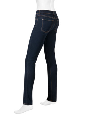 skinny rinsed indigo jean