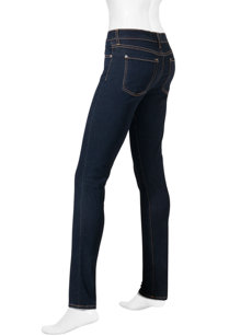 skinny rinsed indigo jean
