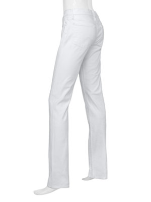 strait white jean