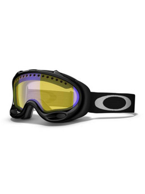 a frame goggle jet black