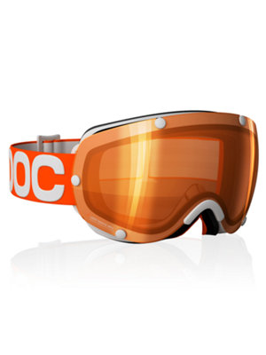 lobes orange goggle