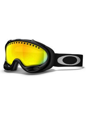 a frame goggle black