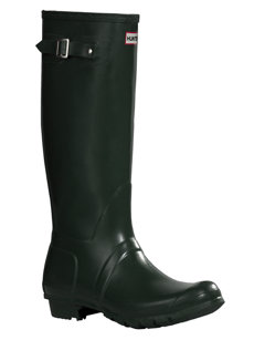 tall dark olive boot