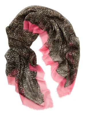 lucie leopard scarf