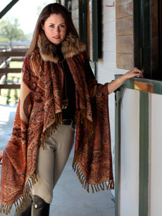 autumn shawl