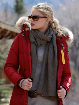 long bear scarf