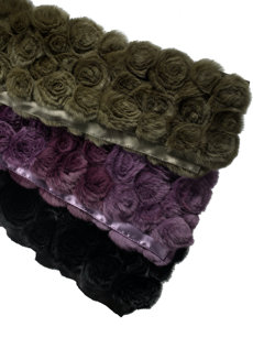 rosette scarf 