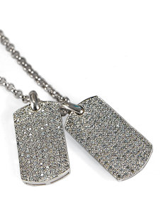 dog tag with chain