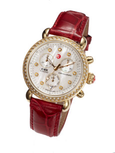 csx gold diamond watch