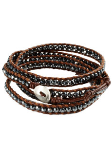 hematite wrap bracelet