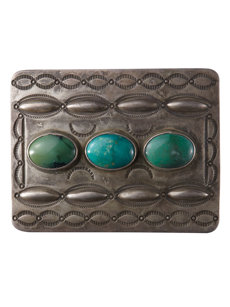 triple stone buckle