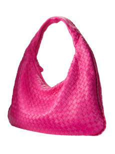 veneta classic medium bag shock pink