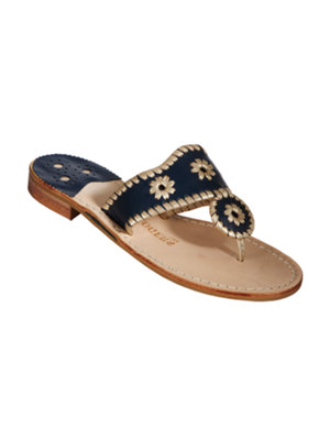 navajo sandal navy/platinum