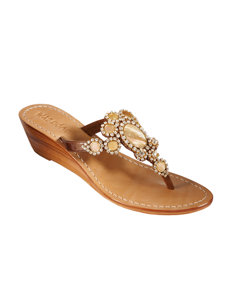 biarritz bronze sandal