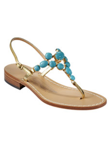 turquoise sandals size 7