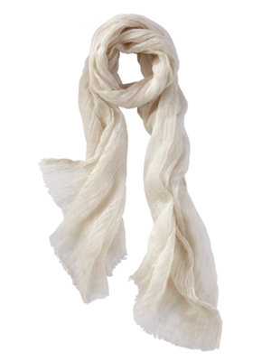 solid gauze scarf