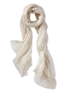 solid gauze scarf
