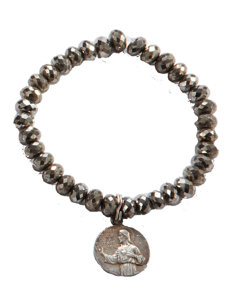 trista pyrite bracelet 