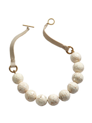 aria large bead necklace