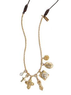 brynn 7-charm necklace