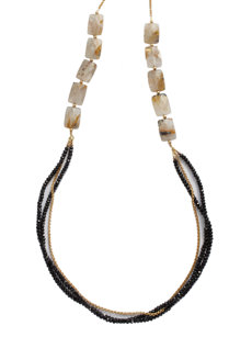 brynn quartz necklace