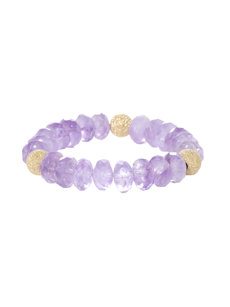 amore amethyst bracelet