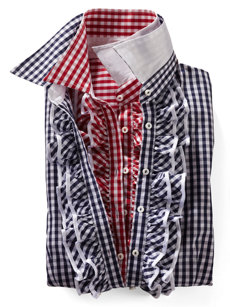 babette ruffle shirt