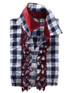 catrin check shirt
