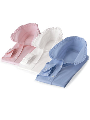 olga mini ruffle shirt
