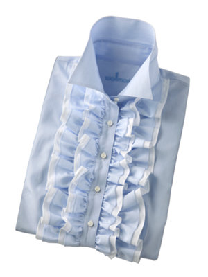 elli ruffle shirt