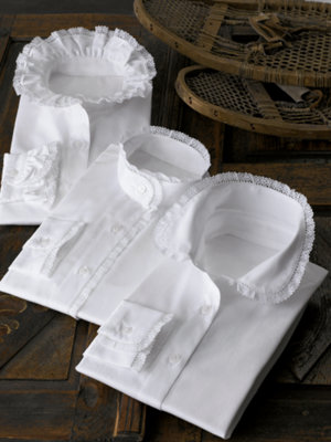 penelope ruffle shirt