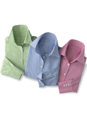 grete check shirt