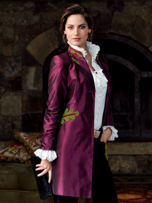zirl silk coat