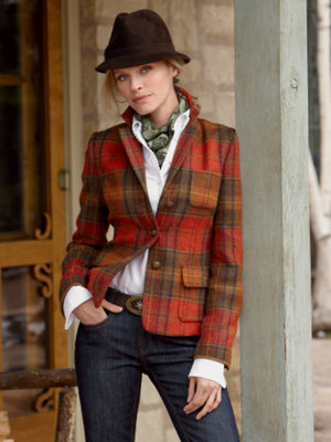 erna jacket red