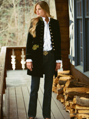 mozart velvet coat
