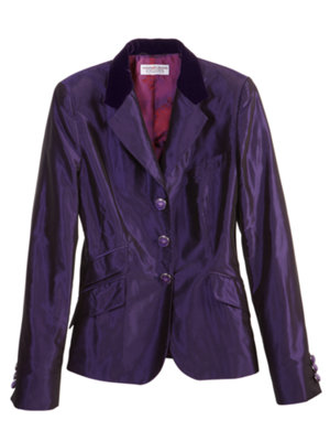 collette silk jacket