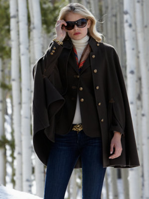 leonora cape coat