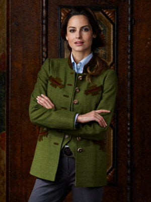 allegra green jacket