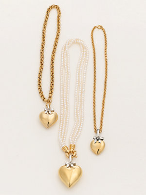 gabby heart charm large