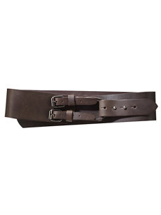double buckle belt