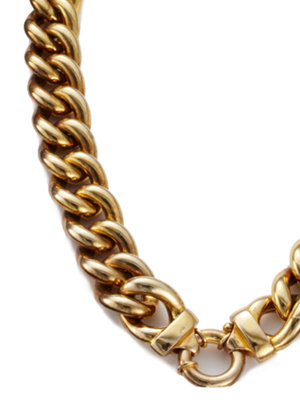 large link necklace