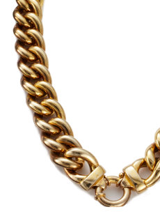 large link necklace