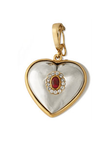 romy silver heart