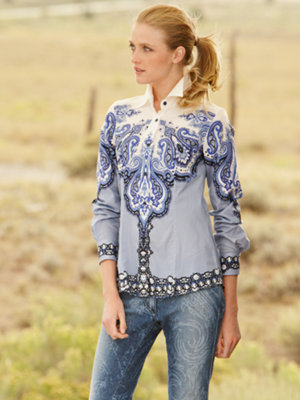 bandana paisley shirt