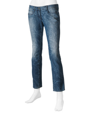 paisley slim jean