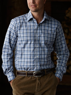 carlo check shirt