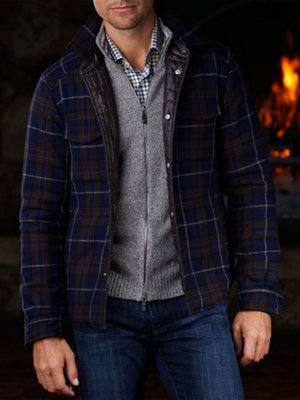 sean check shirt